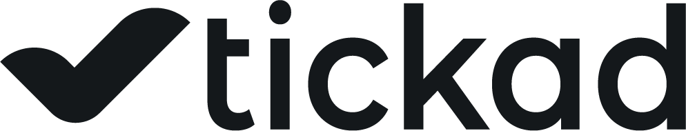 tickad siyah logo