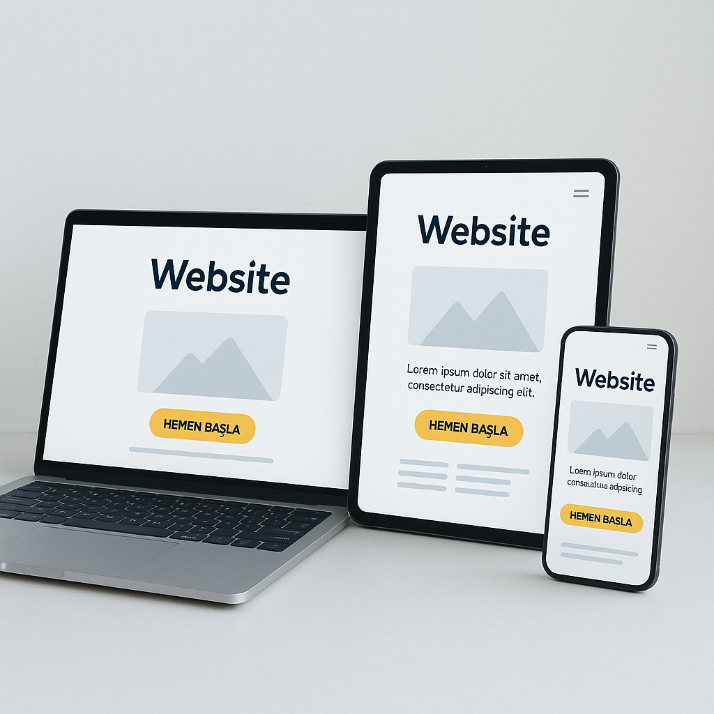 Responsive Web Sitesi